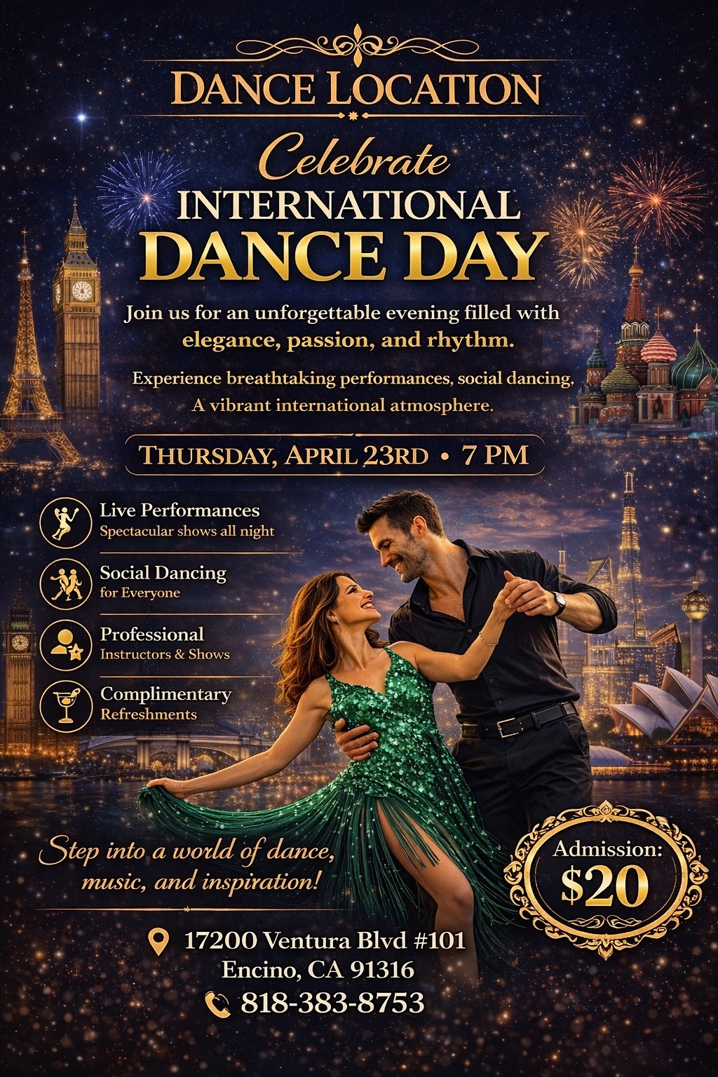 International Dance Day Celebration – A Night to Remember